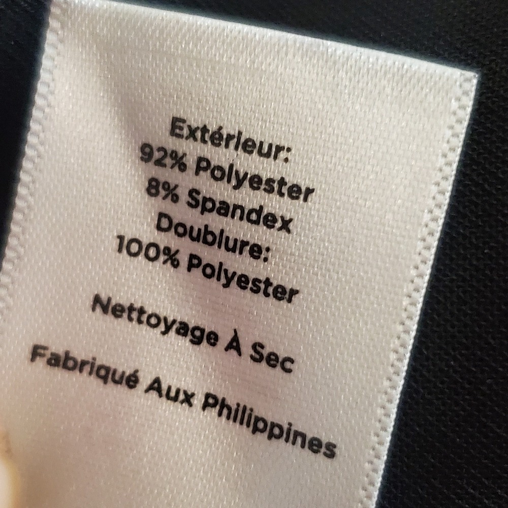 Talbots Petite Women's Black Dress Pants Size 16P Stretch Polyester Blend - Picture 6 of 15